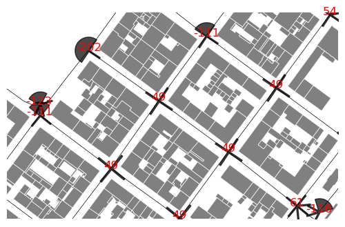 Neuf Brisach: street intersection patterns